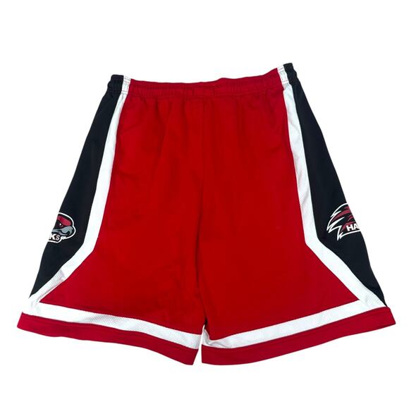 Vintage Champion St Joseph’s Hawks Basketball Shorts Men's Large Red Black USA - Picture 2 of 9